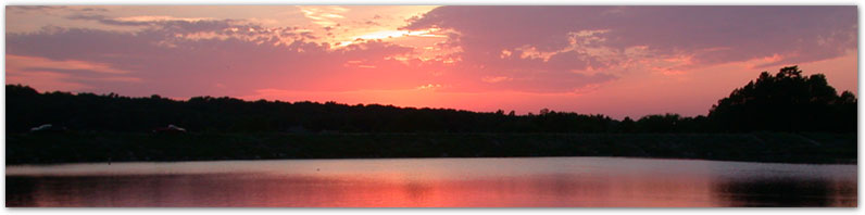 Picture of Sunset Over Lake