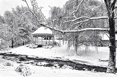 Snow-covered Jonesborough, copyright Ishon Prescott