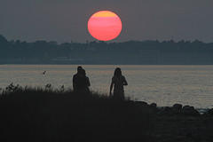 Sinking Sunset, copyright Melissa Meyers